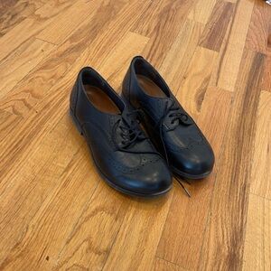 Women’s size 7 (37 EU) black leather Birkenstocks